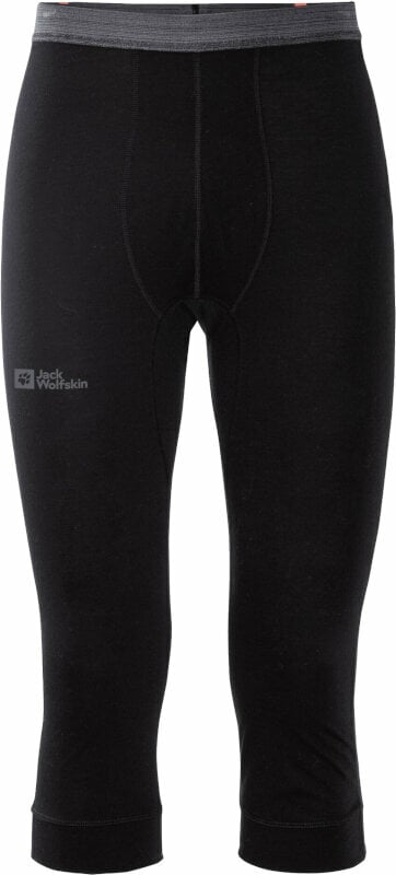 Pantaloni Jack Wolfskin Alpspitze Wool Pants M Black XL Pantaloni