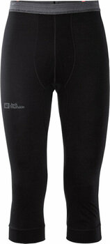 Pantaloni Jack Wolfskin Alpspitze Wool Pants M Black XL Pantaloni - 1