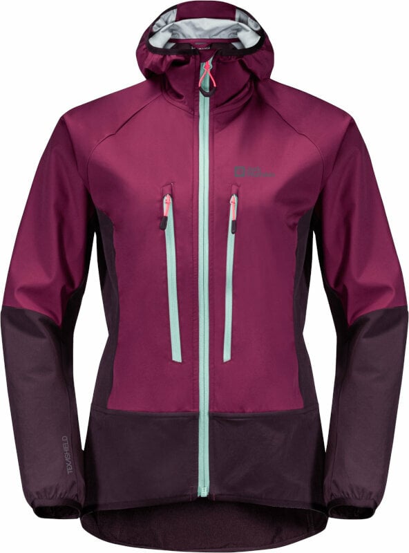 Jack Wolfskin Alpspitze Hoody W Wild Berry S