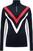 Ski-trui en T-shirt We Norwegians Voss Chevron ZipUp Women Vlag M Trui