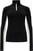 Bluzy i koszulki We Norwegians Voss ZipUp Women Black S Sweter