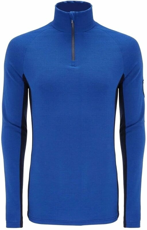 Bluzy i koszulki We Norwegians Voss ZipUp Men Cobolt XL Sweter