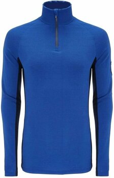 Bluzy i koszulki We Norwegians Voss ZipUp Men Cobolt XL Sweter - 1