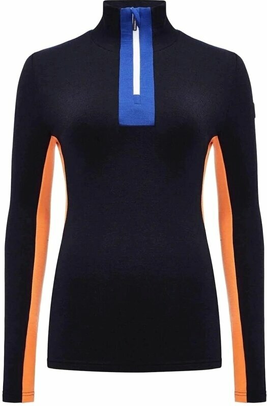 Bluzy i koszulki We Norwegians Tryvann ColBlock ZipUp Women Cobolt S Sweter