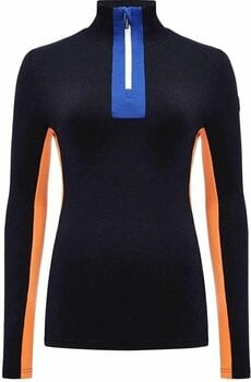 Bluzy i koszulki We Norwegians Tryvann ColBlock ZipUp Women Cobolt S Sweter - 1