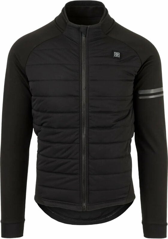 Veste de cyclisme, gilet Agu Winter Thermo Jacket Essential Men Heated Black M Veste