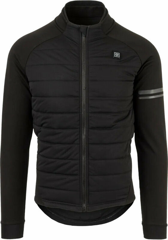 Pyöräilytakki, -liivi Agu Winter Thermo Jacket Essential Men Heated Takki Black XL