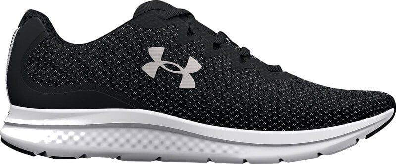 Road running shoes Under Armour UA Charged Impulse 3 Running Shoes Black/Metallic Silver 44,5 Road running shoes