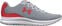Chaussures de course sur route Under Armour UA Charged Impulse 3 Running Shoes Mod Gray/Radio Red 42,5 Chaussures de course sur route