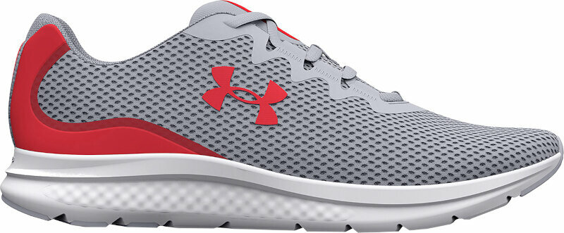 Road маратонки Under Armour UA Charged Impulse 3 Running Shoes Mod Gray/Radio Red 43 Road маратонки