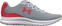 Weghardloopschoenen Under Armour UA Charged Impulse 3 Running Shoes Mod Gray/Radio Red 44,5 Weghardloopschoenen