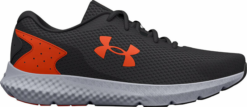 Buty do biegania po asfalcie Under Armour UA Charged Rogue 3 Running Shoes Jet Gray/Black/Panic Orange 42,5 Buty do biegania po asfalcie