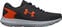 Chaussures de course sur route Under Armour UA Charged Rogue 3 Running Shoes Jet Gray/Black/Panic Orange 44 Chaussures de course sur route