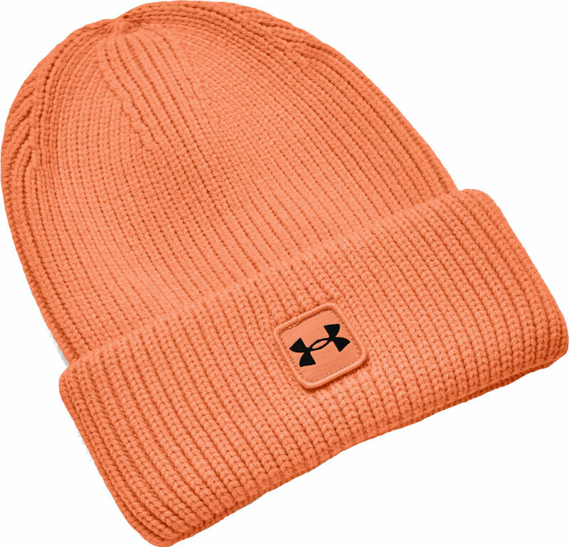 Zimowa czapka Under Armour UA Halftime Ribbed Beanie Afterglow/Black UNI Zimowa czapka