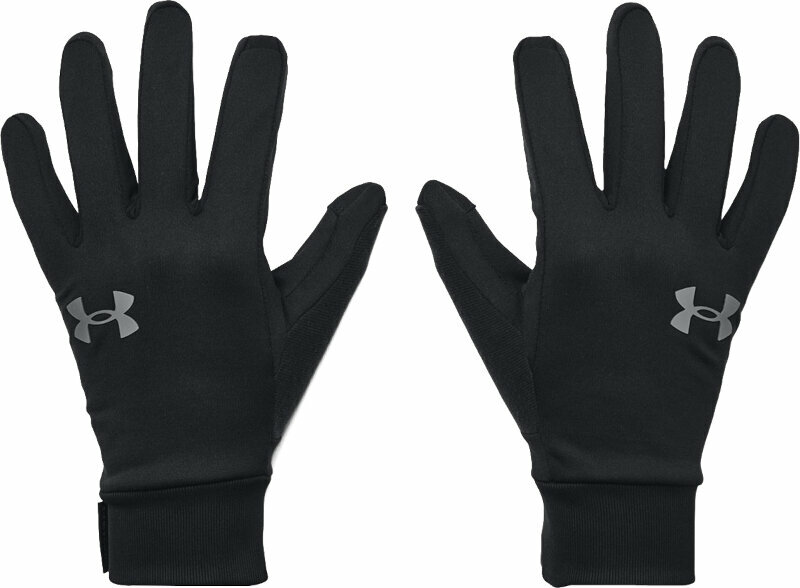 Under Armour UA Storm Liner Gloves Black/Pitch Gray L Lyžiarske rukavice