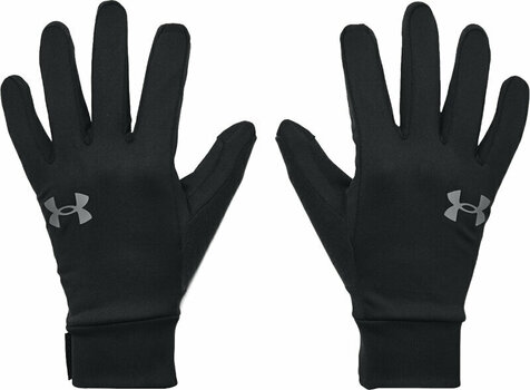 Ski Gloves Under Armour UA Storm Liner Gloves Black/Pitch Gray L Ski Gloves - 1
