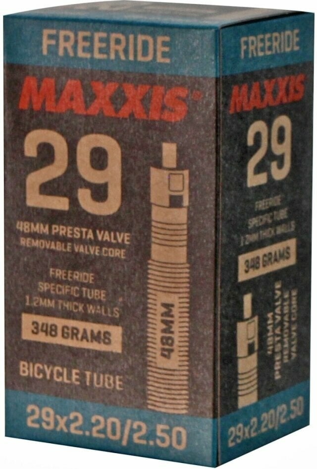 Chambres à Air MAXXIS Freeride 2,2 - 2,5'' 348.0 Black 48.0 Presta Tube de vélo