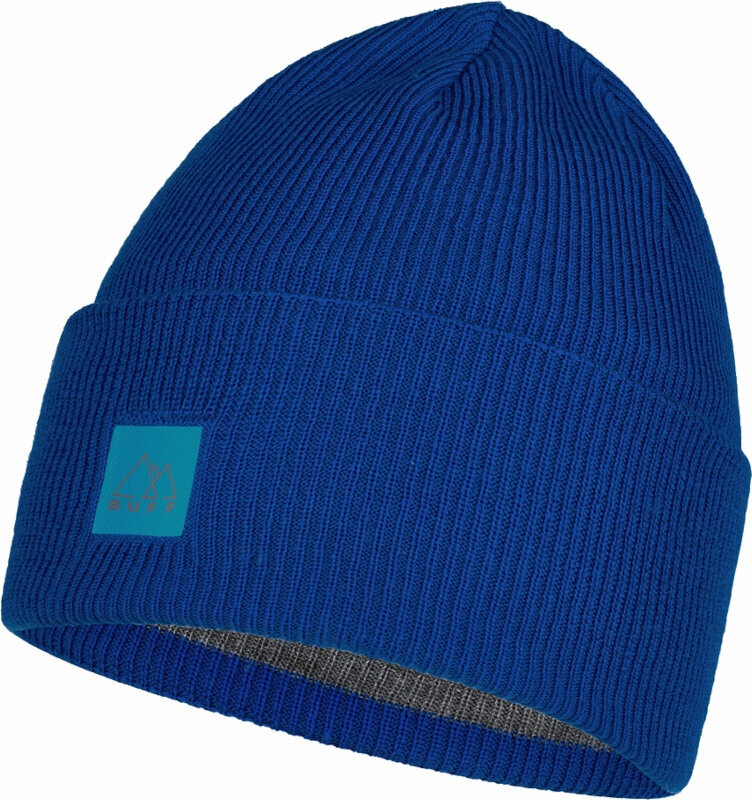Ski Mütze Buff CrossKnit Beanie Azure Blue UNI Ski Mütze