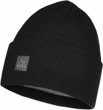Zimowa czapka Buff CrossKnit Beanie Solid Black UNI Zimowa czapka - 1