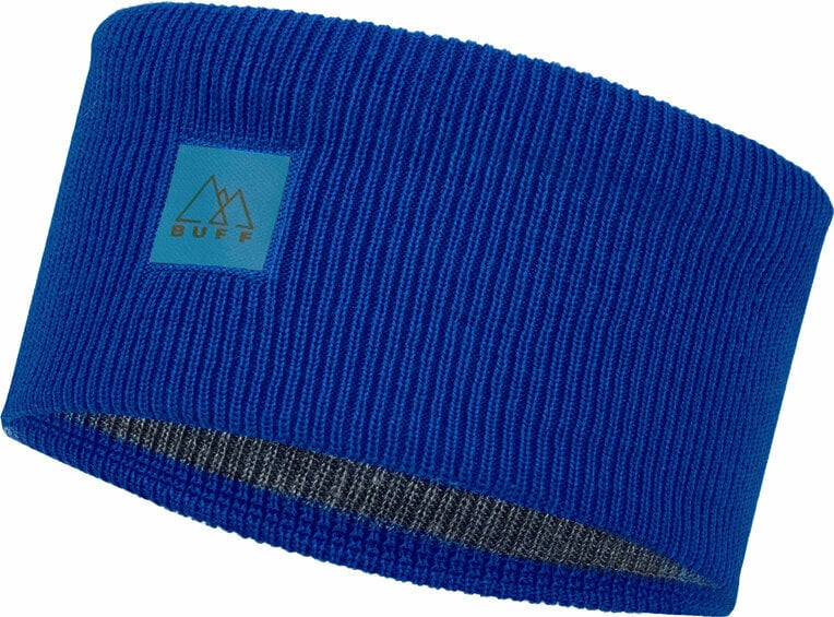 Running headband
 Buff CrossKnit Headband Azure Blue UNI Running headband