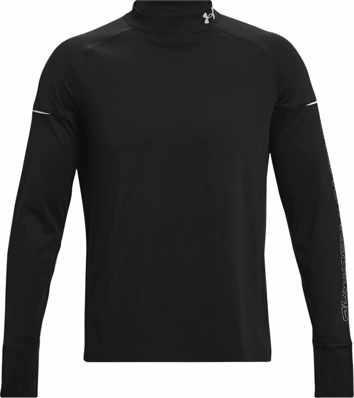 Löpar-t-shirt med långa ärmar Under Armour UA OutRun The Cold Long Sleeve Black/Reflective 2XL Löpar-t-shirt med långa ärmar