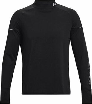 Running t-shirt with long sleeves Under Armour UA OutRun The Cold Long Sleeve Black/Reflective 2XL Running t-shirt with long sleeves - 1