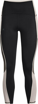 Fitness kalhoty Under Armour Women's UA RUSH No-Slip Waistband Ankle Leggings Black/Ghost Gray S Fitness kalhoty - 1