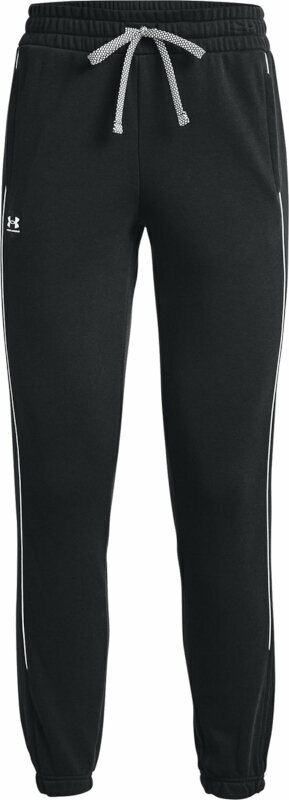Under Armour Women's UA Rival Fleece Pants Black/White M