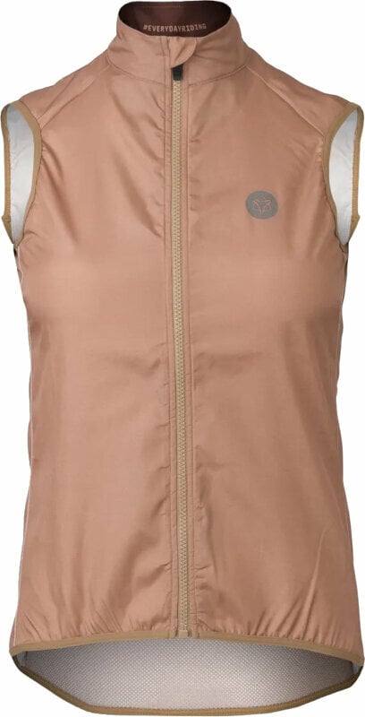 Fietsjack, vest Agu Solid Wind Body Trend Women Leather XS Vest