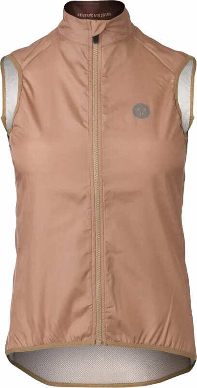 Fietsjack, vest Agu Solid Wind Body Trend Women Leather L Vest