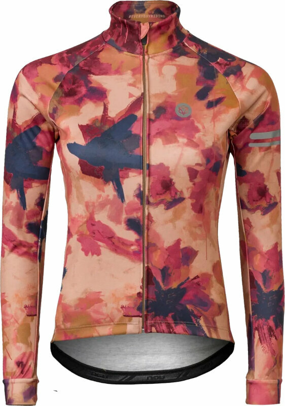 Biciklistička jakna, prsluk Agu Solid Winter Thermo Jacket III Trend Women Oil Flower M Jakna