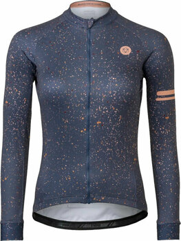 Odzież kolarska / koszulka Agu Splatter Jersey LS Trend Women Cadetto M - 1
