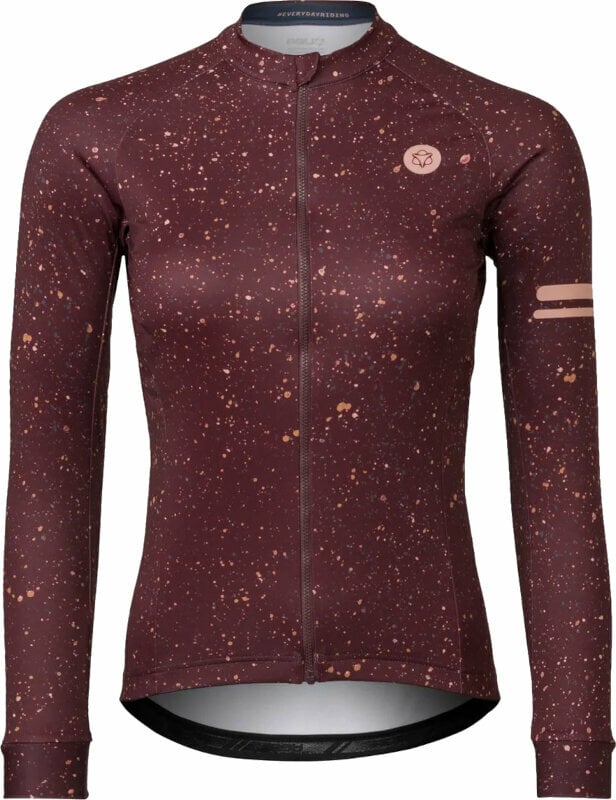 Odzież kolarska / koszulka Agu Splatter Jersey LS Trend Women Modica S