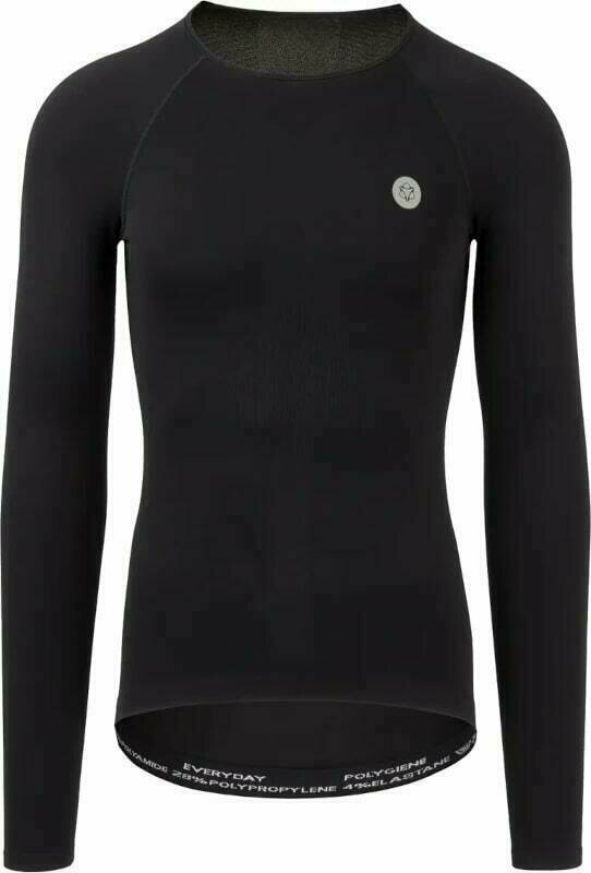 Cykeltröja Agu Everyday Base Layer LS Funktionella underkläder Black XL