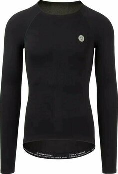 Велосипедна тениска Agu Everyday Base Layer LS Функционално бельо Black XL - 1