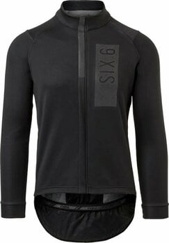 Cycling Jacket, Vest Agu Merino Rain Jacket SIX6 Men Black L Jacket - 1