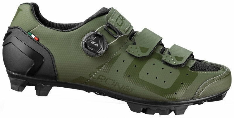 Мъжки обувки за колоездене Crono CX3 MTB BOA Green 41 Мъжки обувки за колоездене