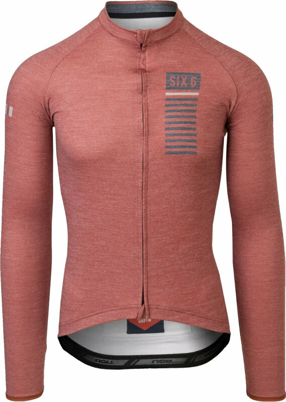 Odzież kolarska / koszulka Agu Merino Jersey LS III SIX6 Men Spice XL