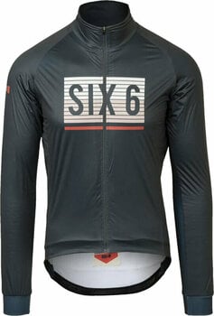 Kerékpár kabát, mellény Agu Polartec Thermo Jacket III SIX6 Men Charcoal M Kabát - 1