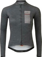 Odzież kolarska / koszulka Agu Merino LS III SIX6 Women Koszulka Black S