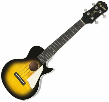 Koncertni ukulele Epiphone Les Paul Koncertni ukulele Vintage Sunburst (Skoro novo) - 1