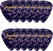 Plektra Fender Shape Premium Picks Purple 12 Pack