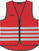 Fietsjack, vest Abus Lumino Day Vest Red XL