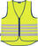 Kerékpár kabát, mellény Abus Lumino Reflex Vest Yellow L Mellény