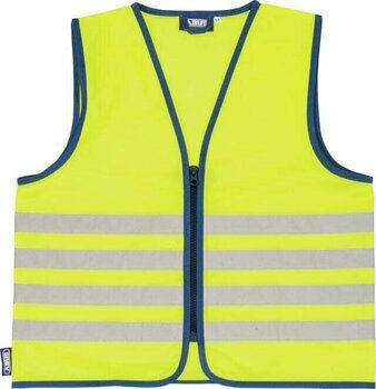 Kerékpár kabát, mellény Abus Lumino Reflex Vest Kids Yellow S Mellény - 1