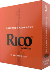 Palheta para saxofone soprano Rico 2.5 Palheta para saxofone soprano