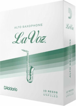 Alto Saxophone Reed Rico La Voz MS Alto Saxophone Reed - 1