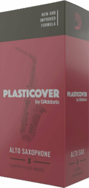 Palheta para saxofone alto Rico plastiCOVER 3 Palheta para saxofone alto