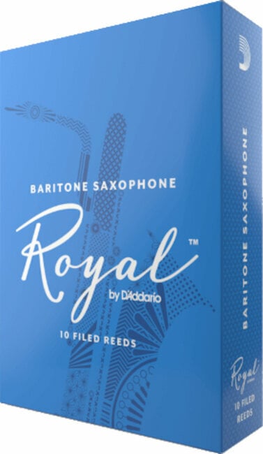 Palheta para saxofone barítono Rico Royal 2.5 Palheta para saxofone barítono