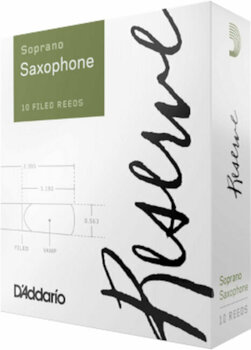Blatt für Sopran Saxophon Rico Reserve 2.0 Blatt für Sopran Saxophon - 1